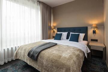 Фото номера Двухместный номер с 1 кроватью Проживание в семье Grand House г. Mogilany 7